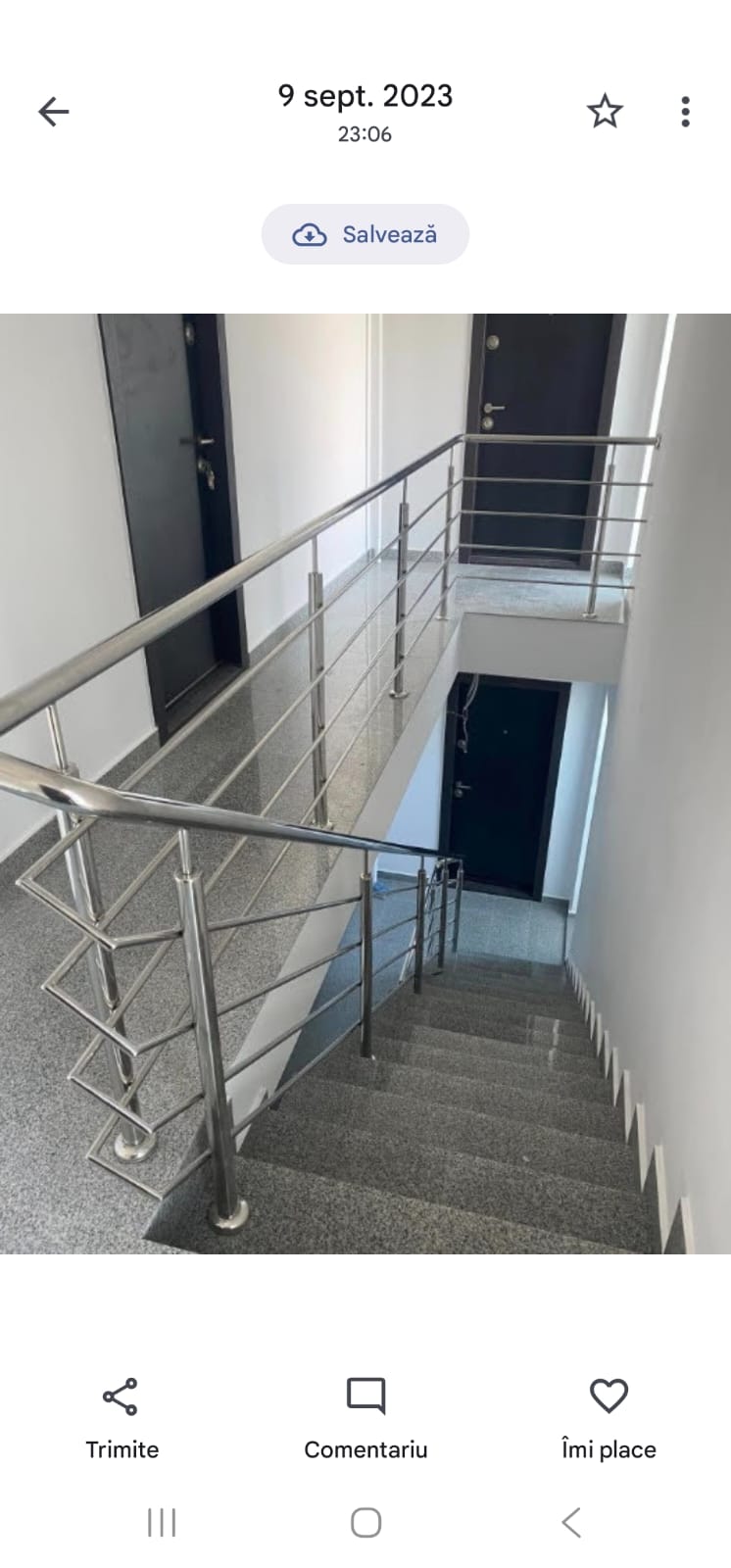 balustrade-inox-scari interioare-Ramnicu-Valcea